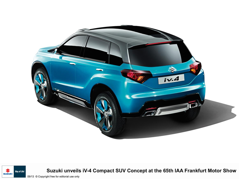 Illustration for article titled 'iV-4' - Suzuki's New Compact SUV Concept Model
